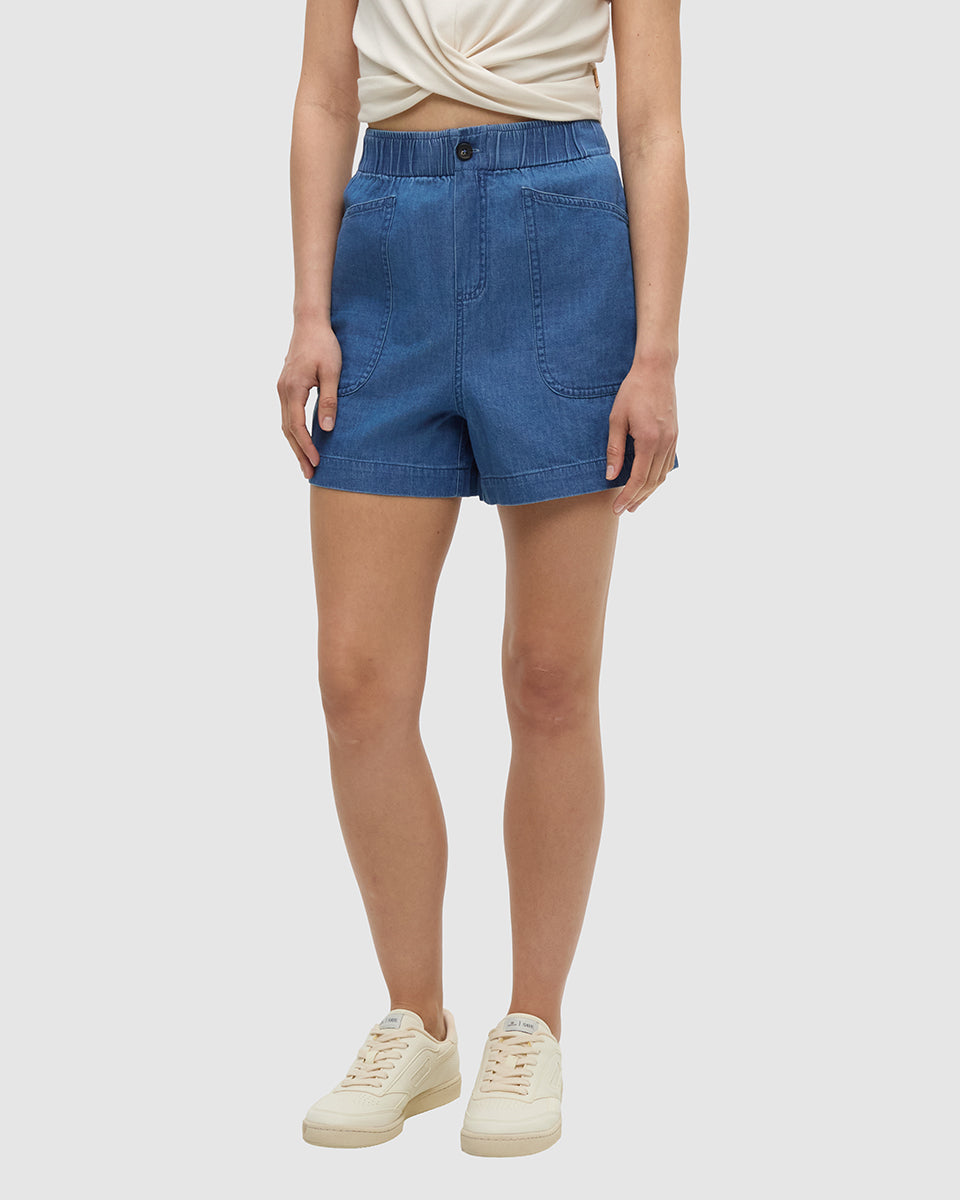 Tentree Women's Denim Cascades Short