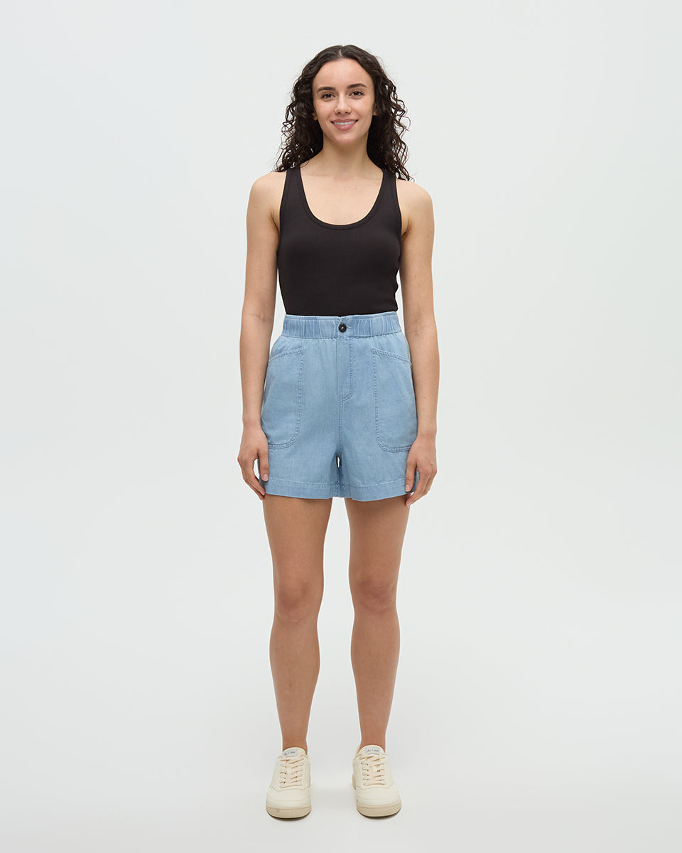 Tentree Women's Denim Cascades Short