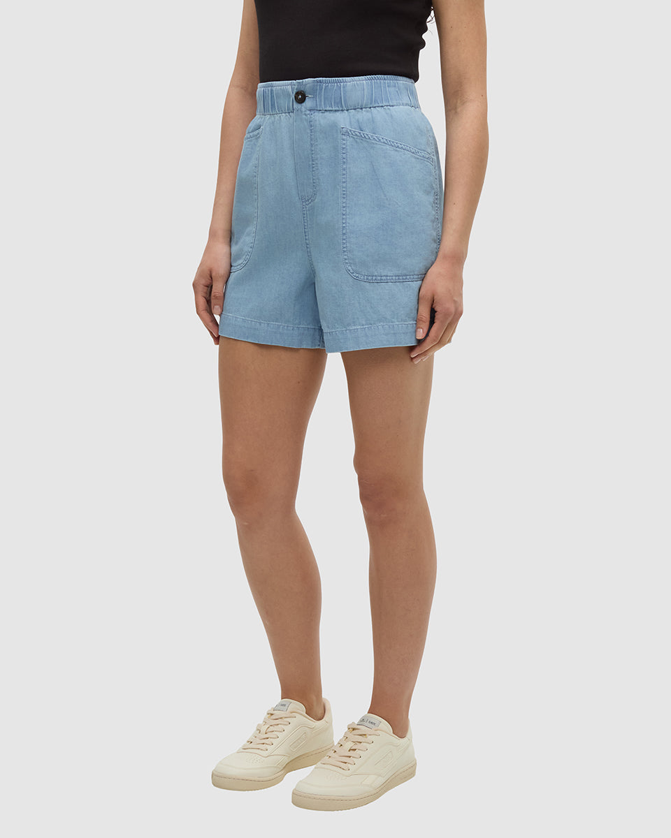 Tentree Women's Denim Cascades Short