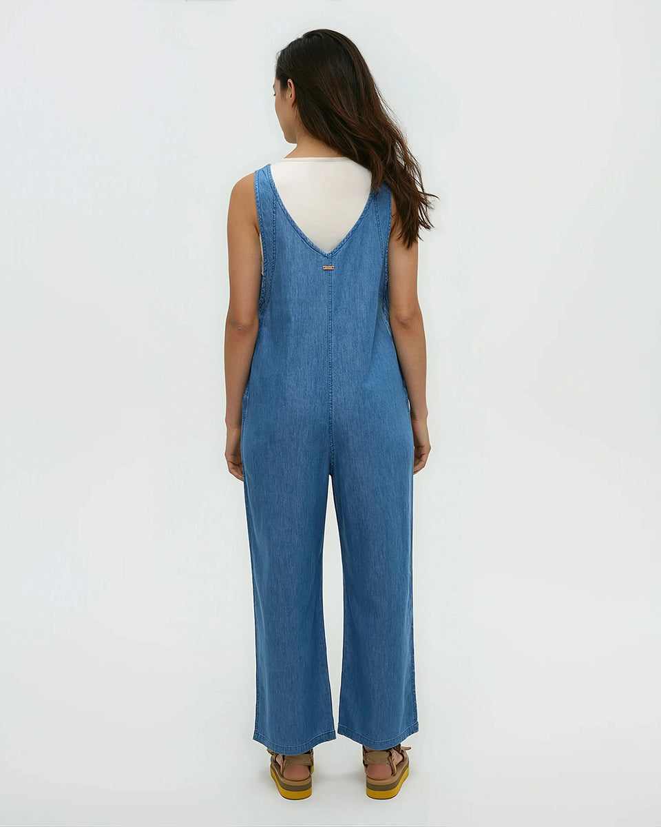 Tentree Women's Denim Nova Overall