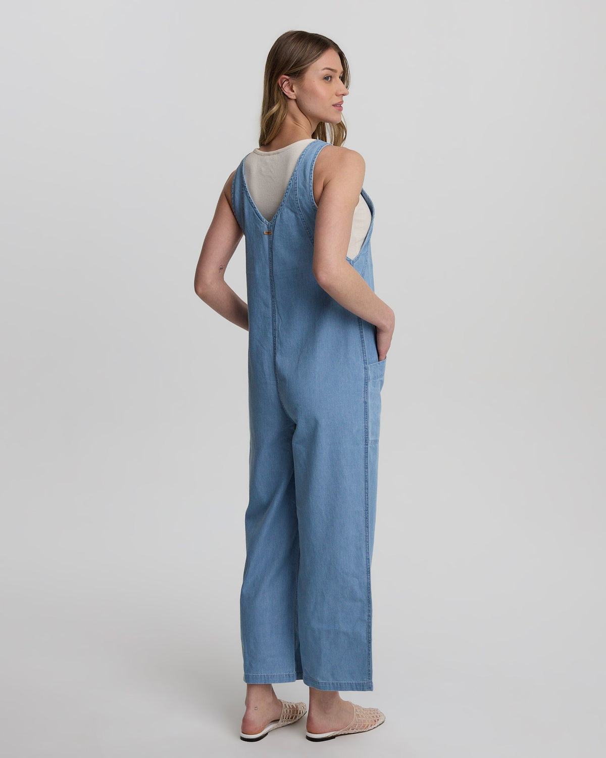 Tentree Women's Denim Nova Overall