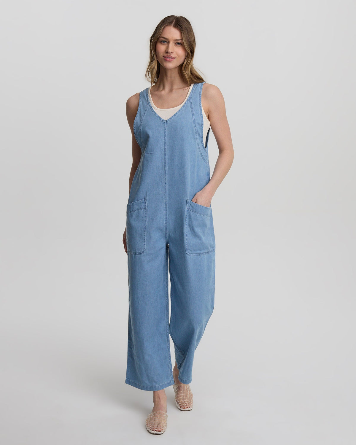 Tentree Women's Denim Nova Overall