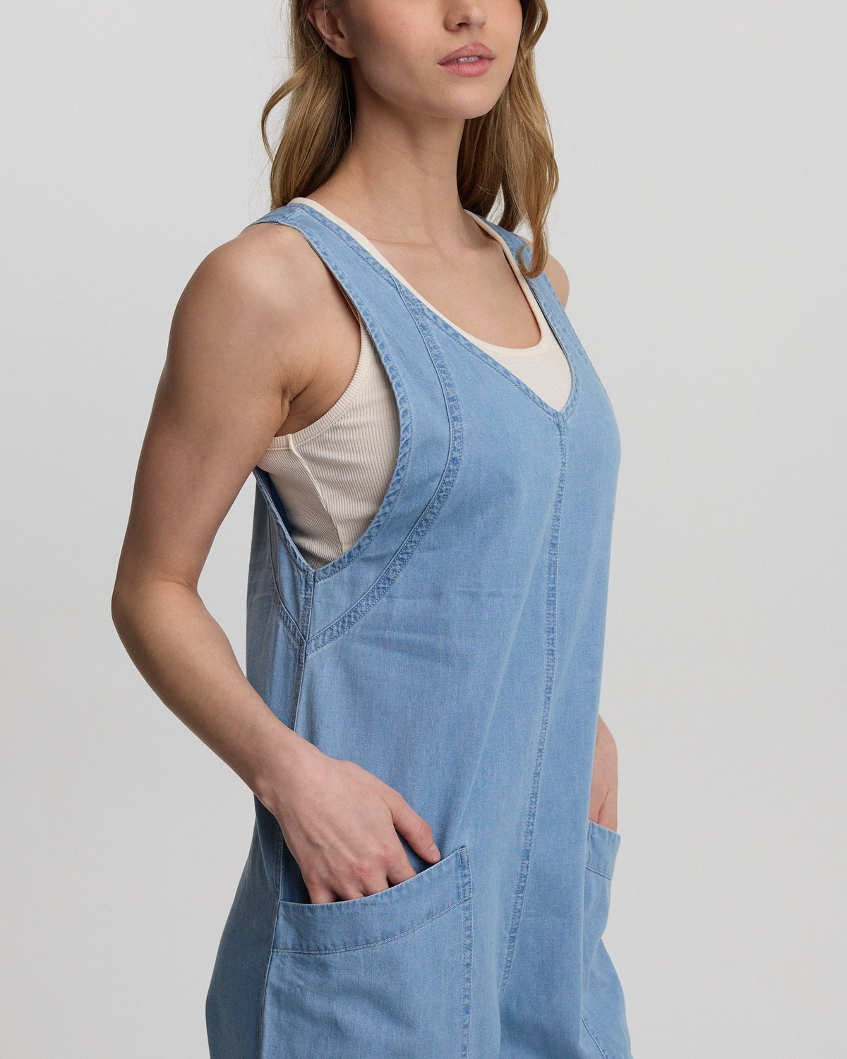Tentree Women's Denim Nova Overall