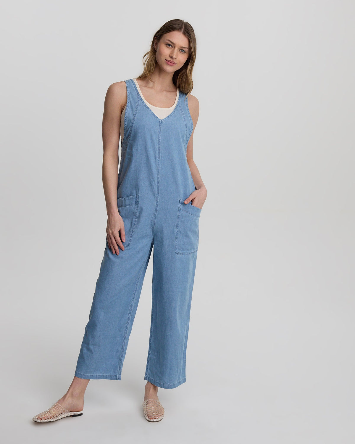 Tentree Women's Denim Nova Overall