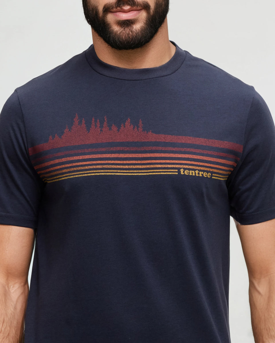 Tentree Men's Wildfire Retro Treeline T-Shirt