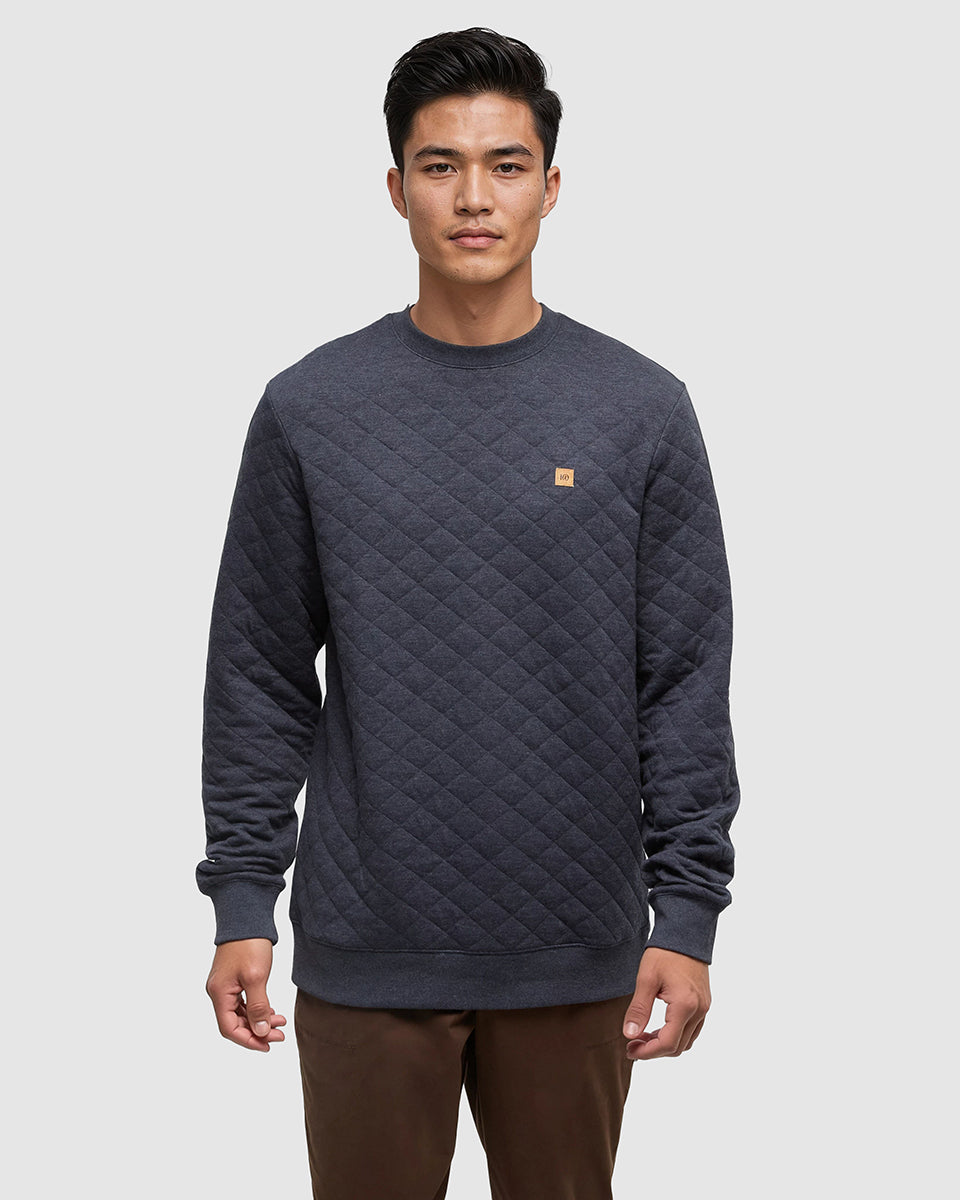 Tentree Men's Quilted Reynard Crew