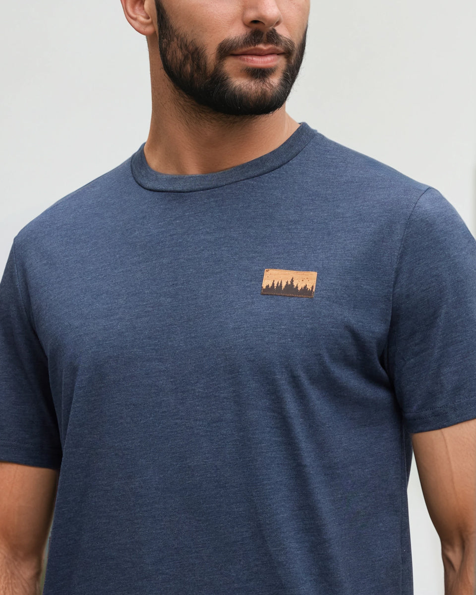 Tentree Men's Juniper Cork Patch T-Shirt