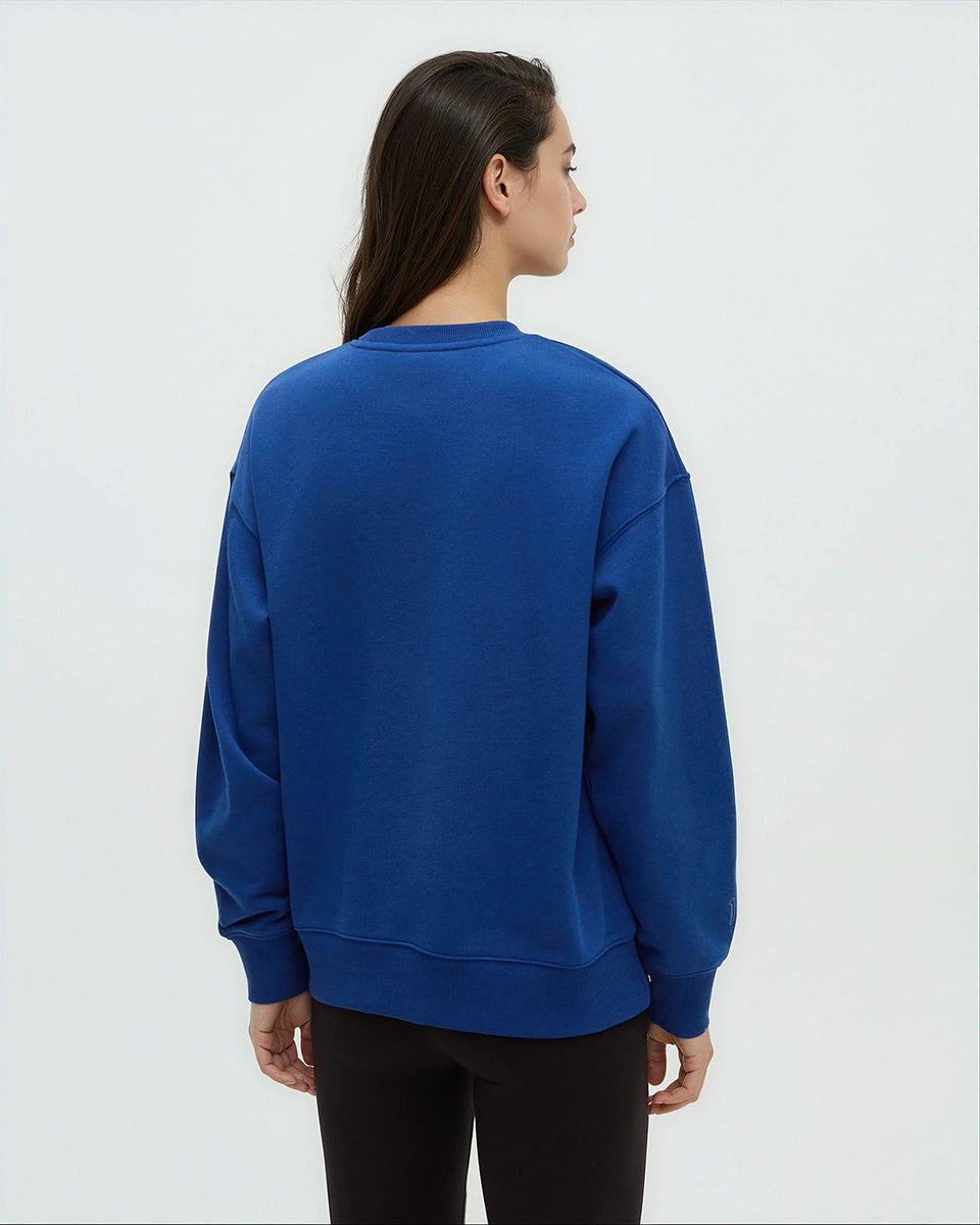 Tentree Women's Haiti Embroidery Relaxed Crew