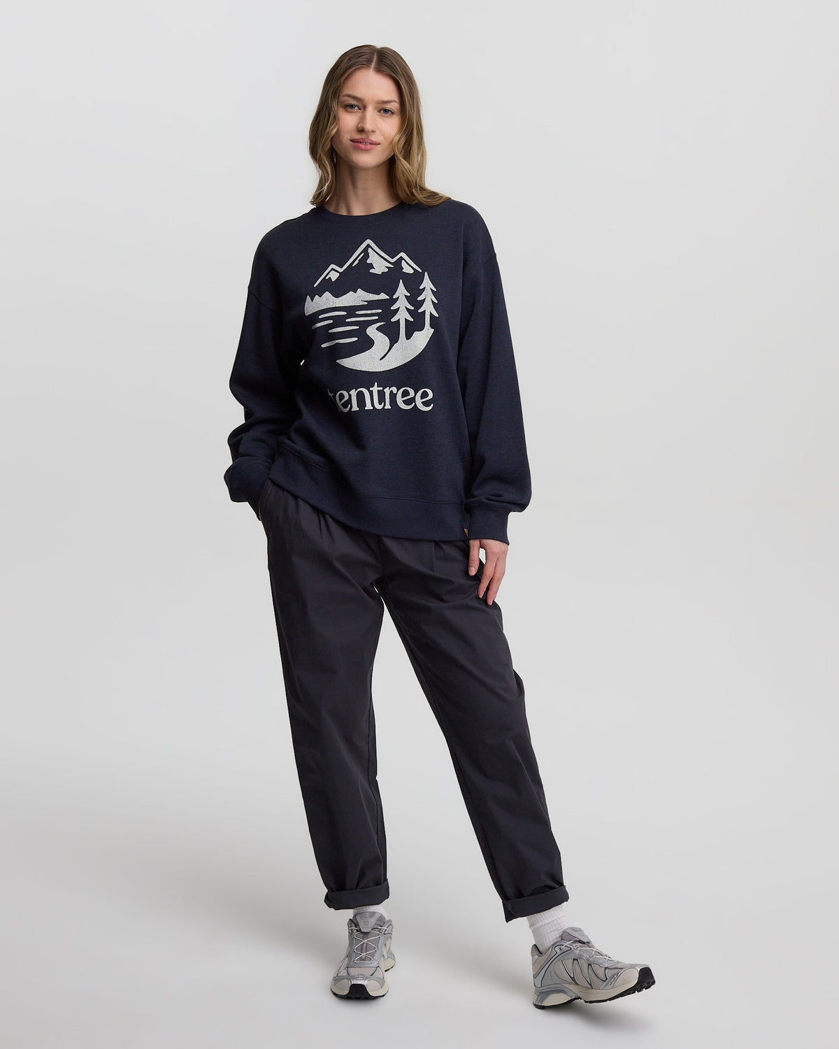 Tentree Women's Mountain Trees Crew