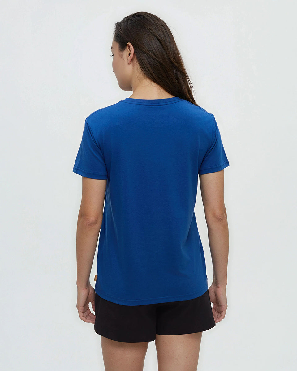 Tentree Women's Haitian Foliage Logo T-Shirt