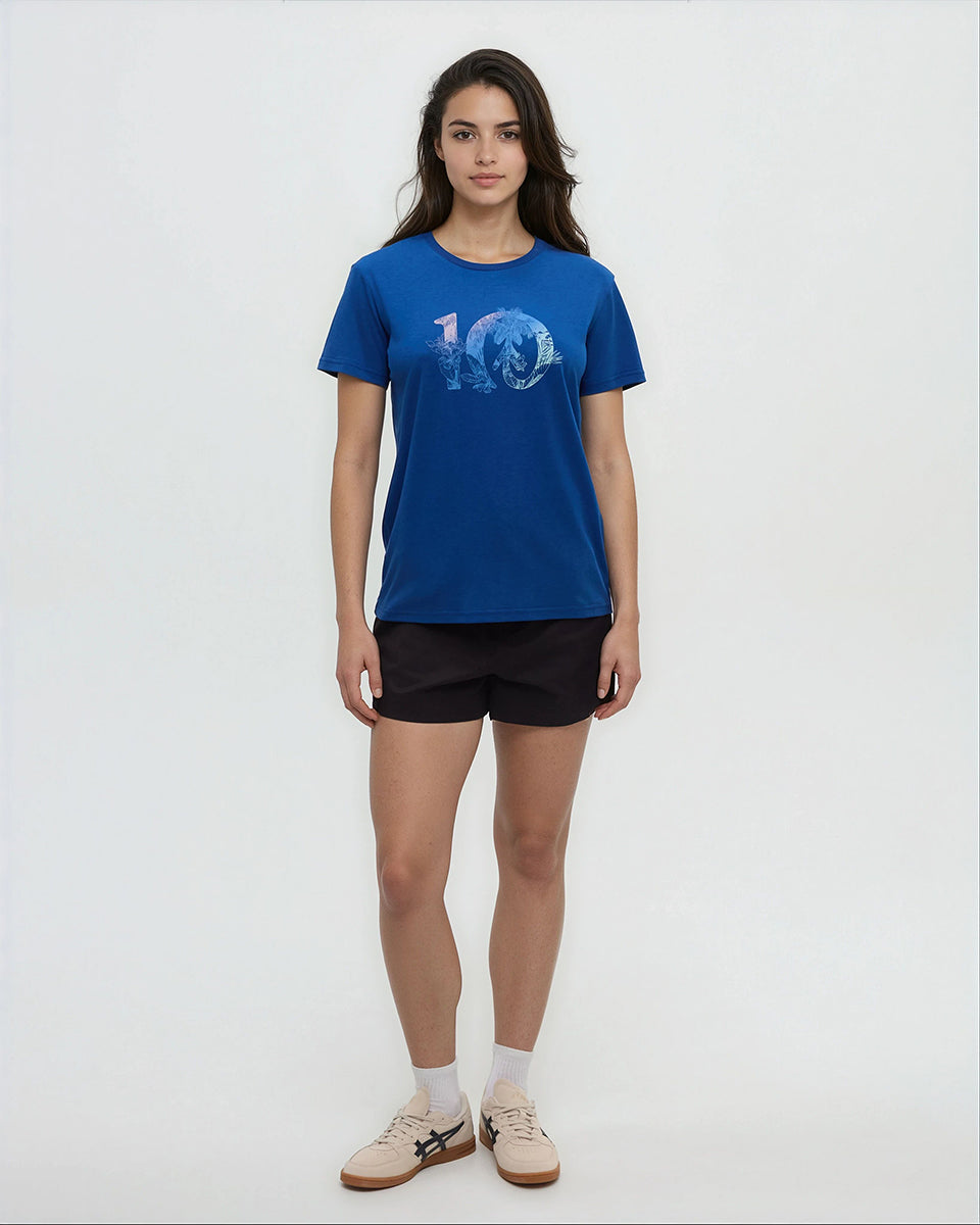 Tentree Women's Haitian Foliage Logo T-Shirt