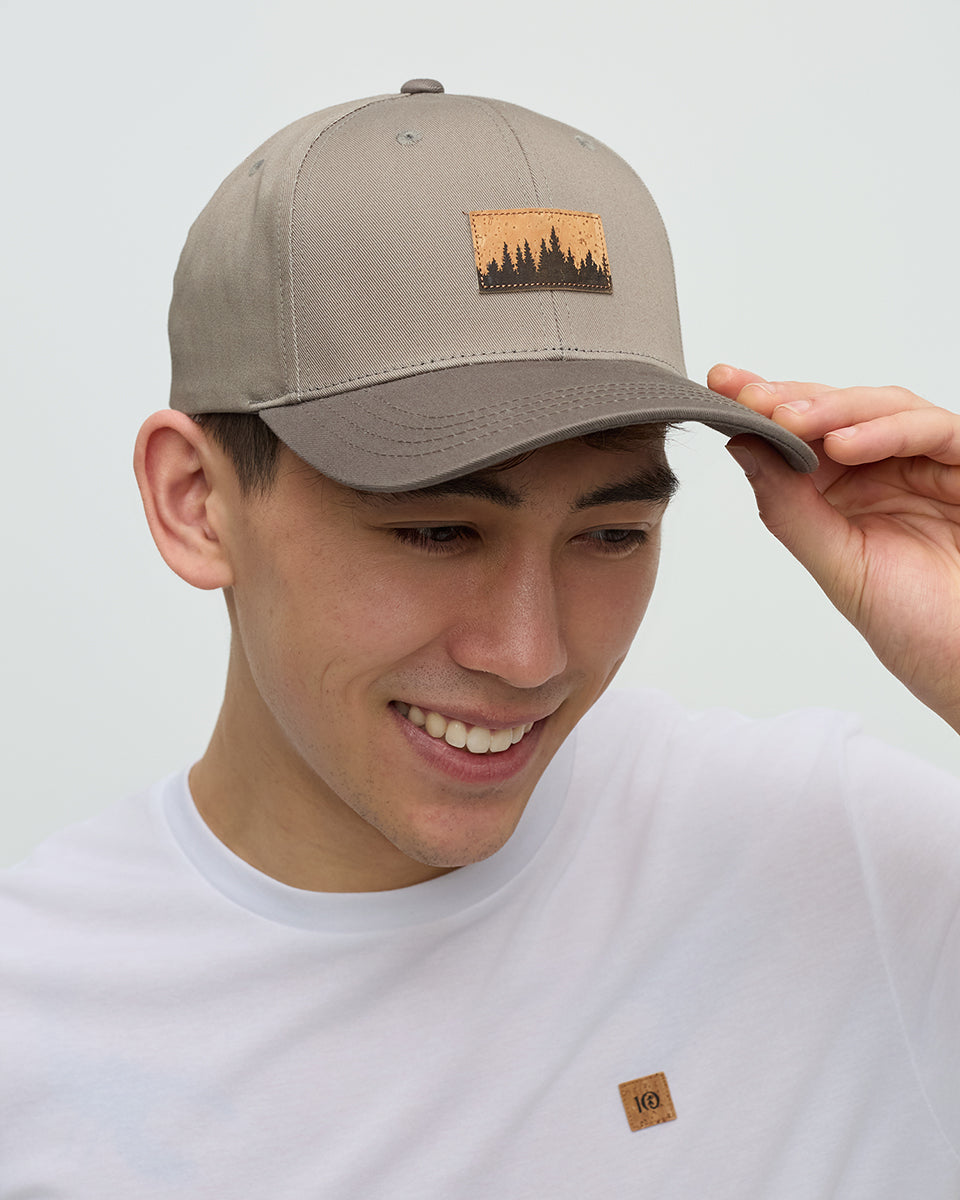 Tentree Accessories Juniper Cork Patch Elevation Hat