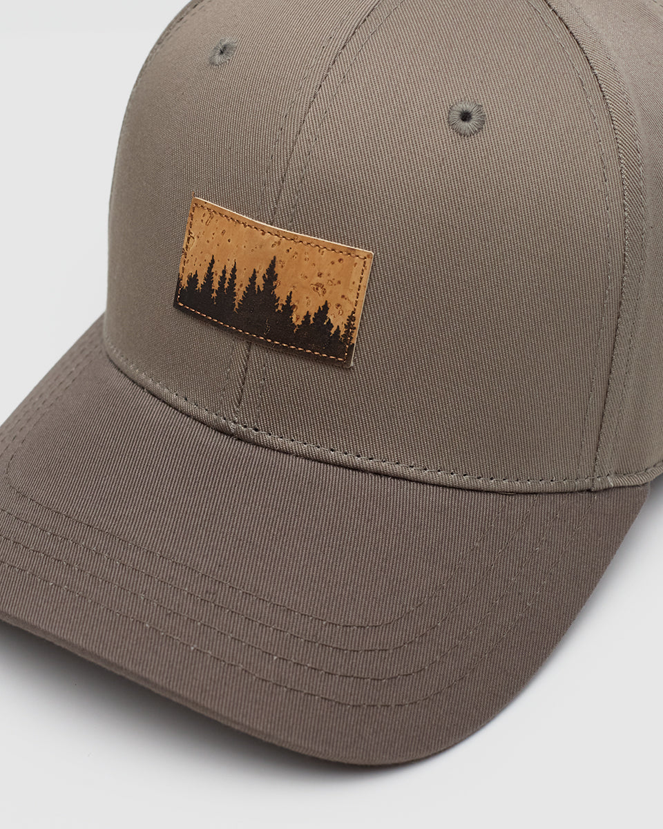 Tentree Accessories Juniper Cork Patch Elevation Hat