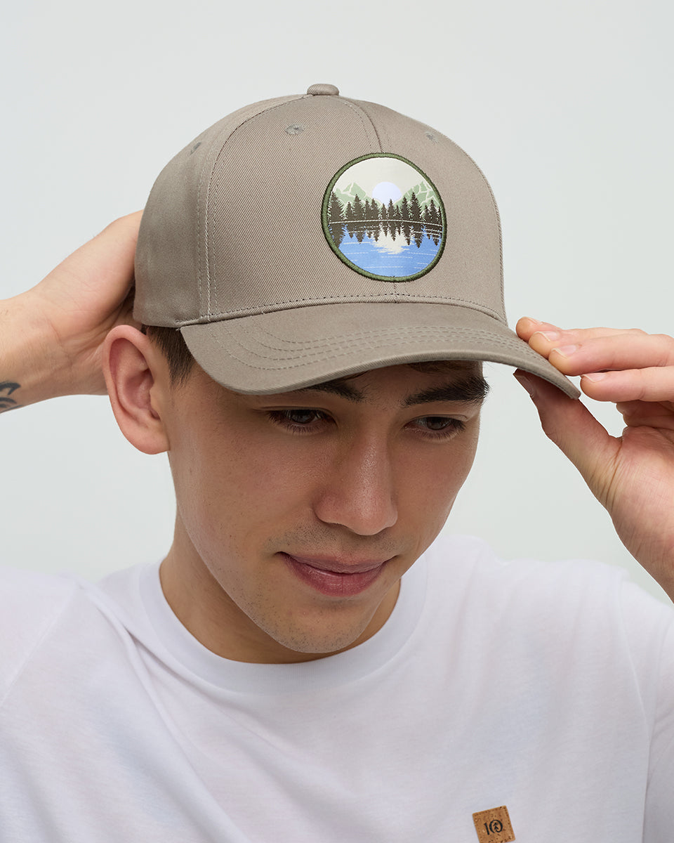 Tentree Accessories Lake Patch Elevation Hat