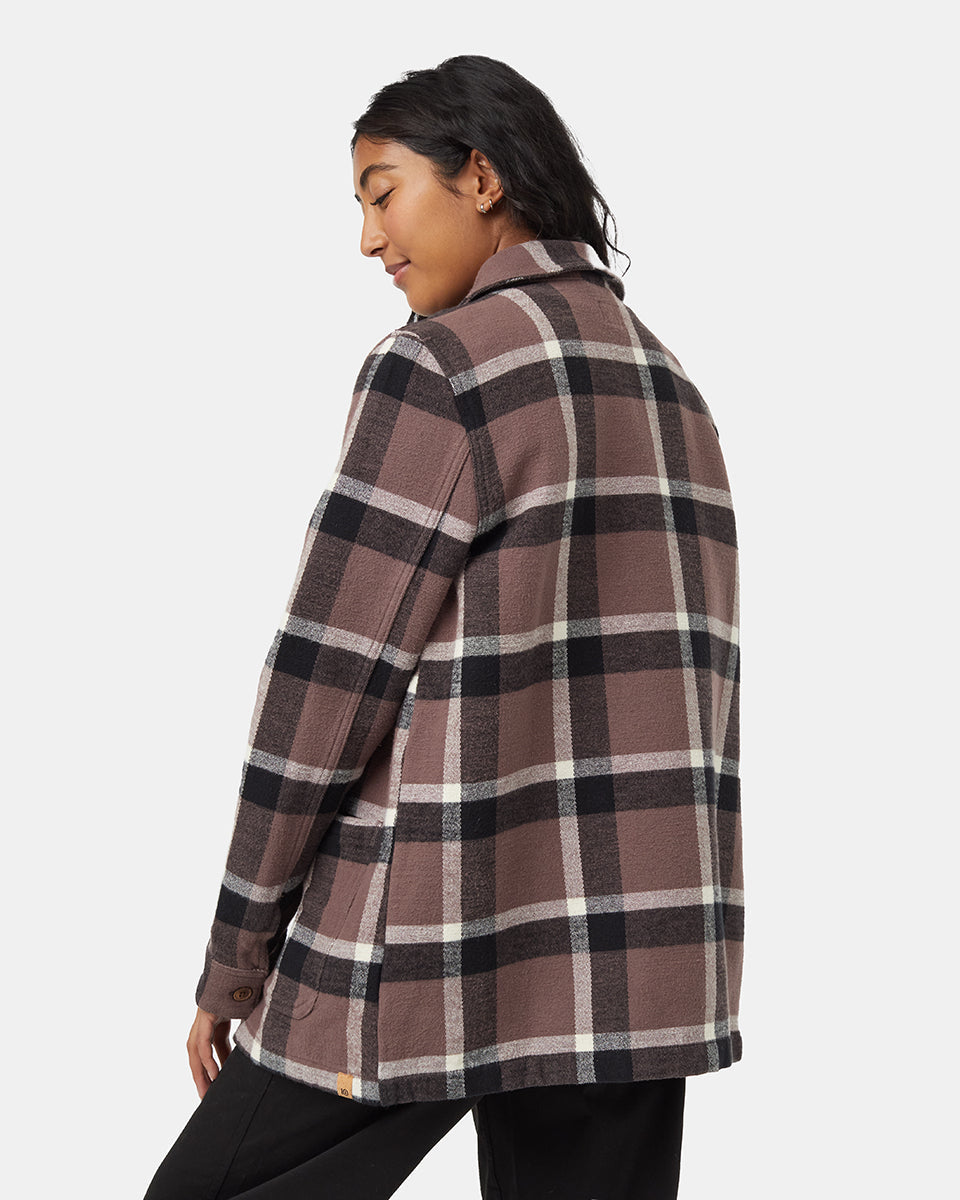 Tentree Women's Flannel Utility Jacket
