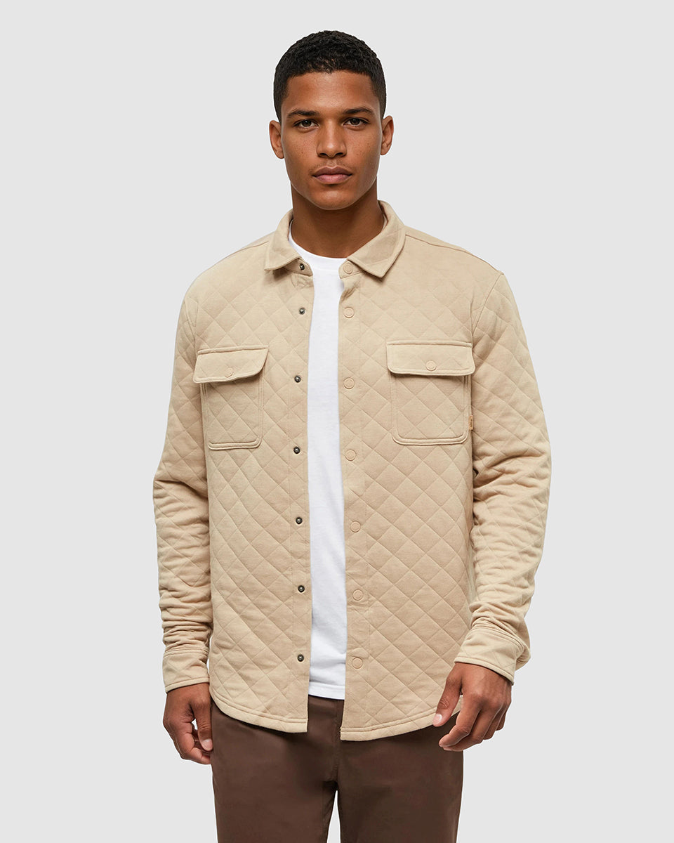 Tentree Men's Quilted Colville Overshirt