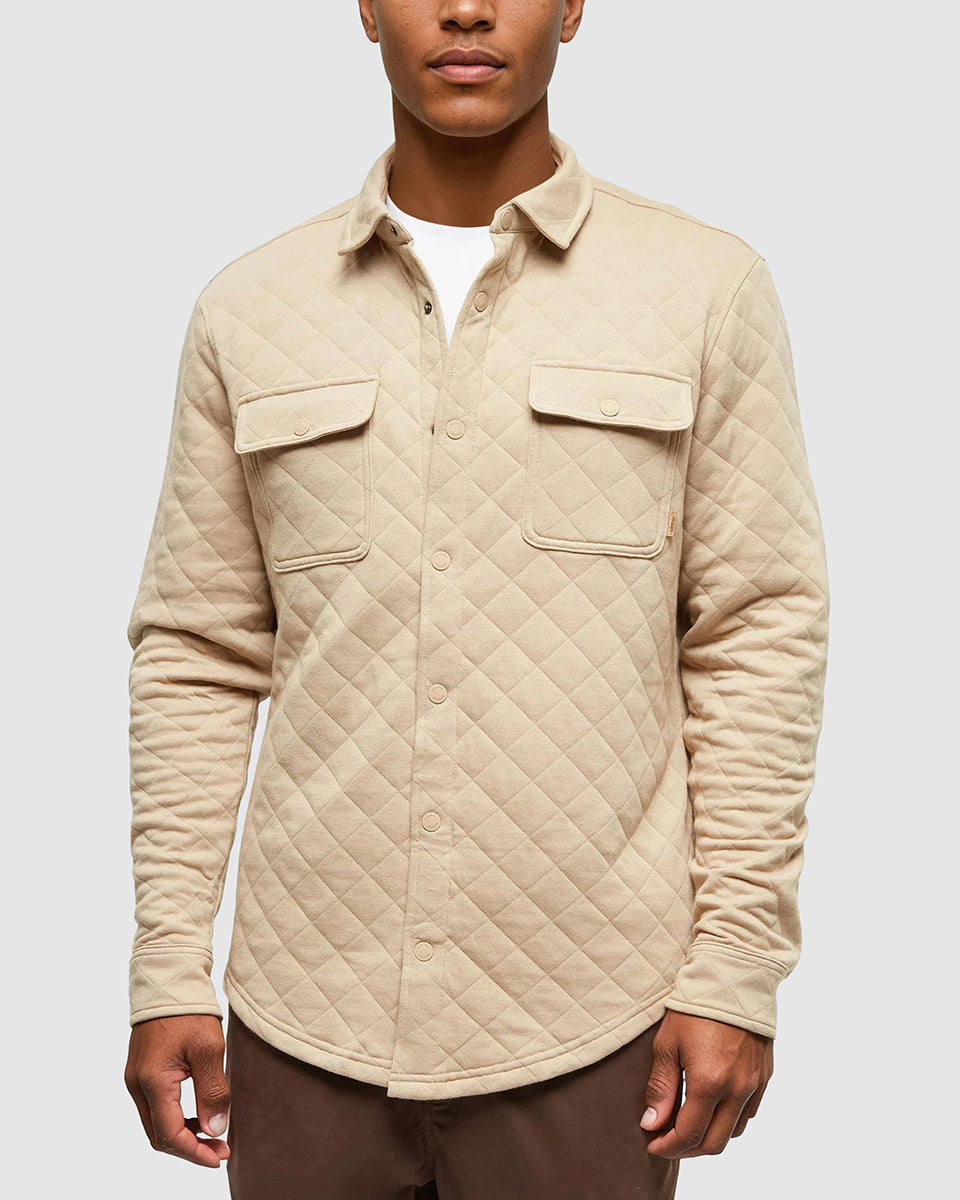 Tentree Men's Quilted Colville Overshirt