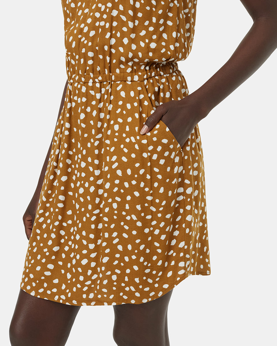Tentree Women's EcoWoven Crepe Cypress Dress