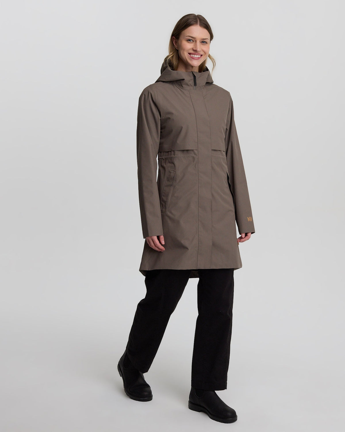 Tentree Women's Nimbus Long Rain Jacket