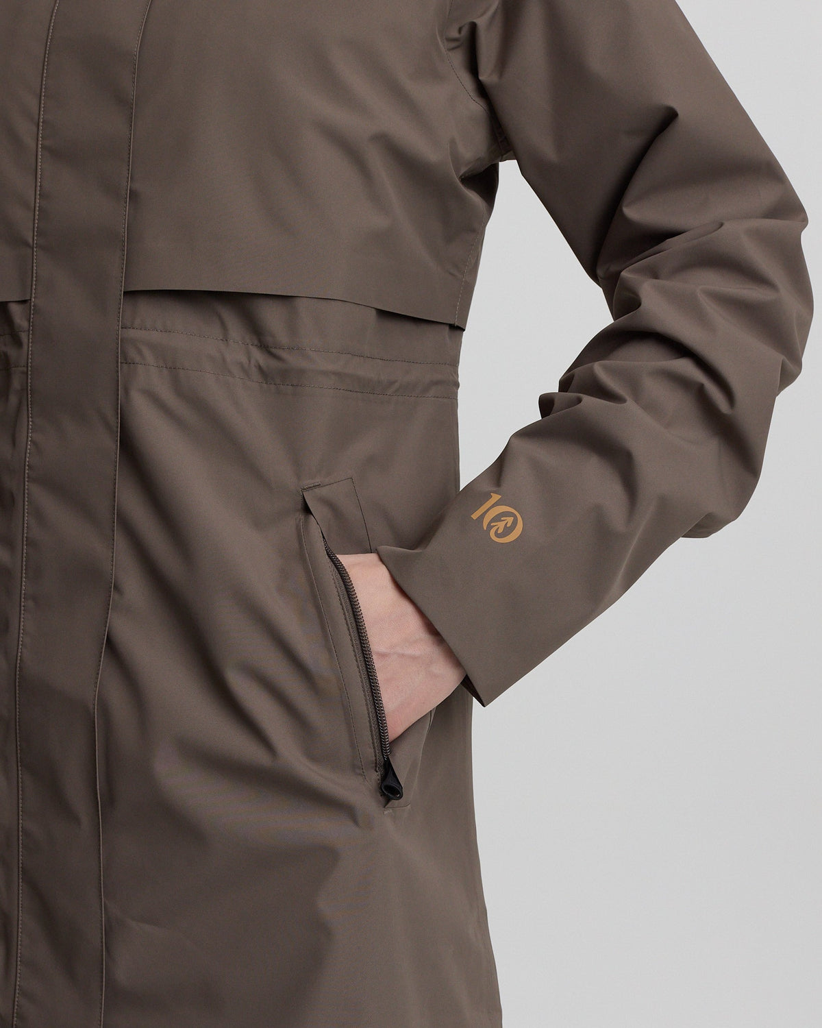Tentree Women's Nimbus Long Rain Jacket