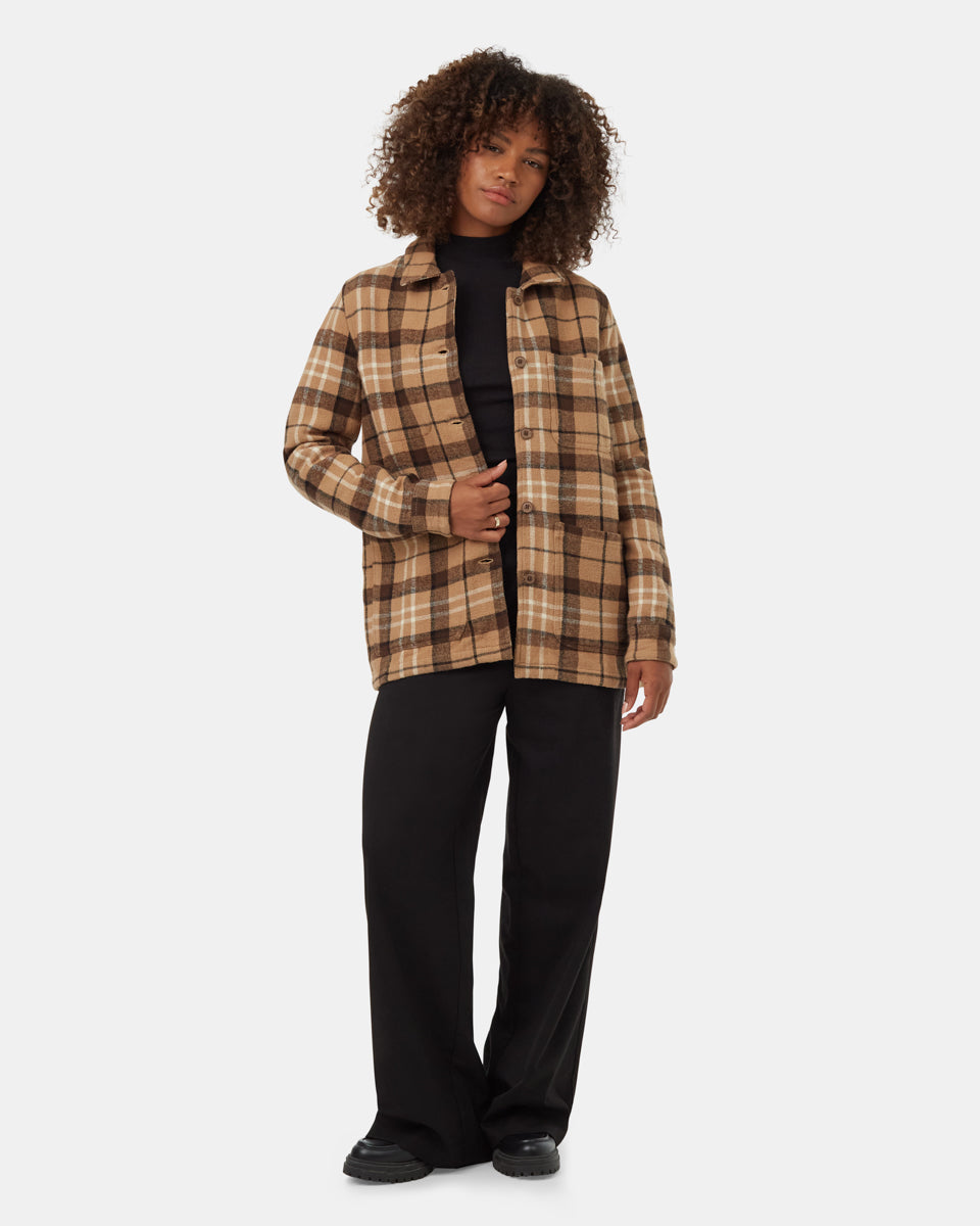 Tentree Women's Flannel Utility Jacket