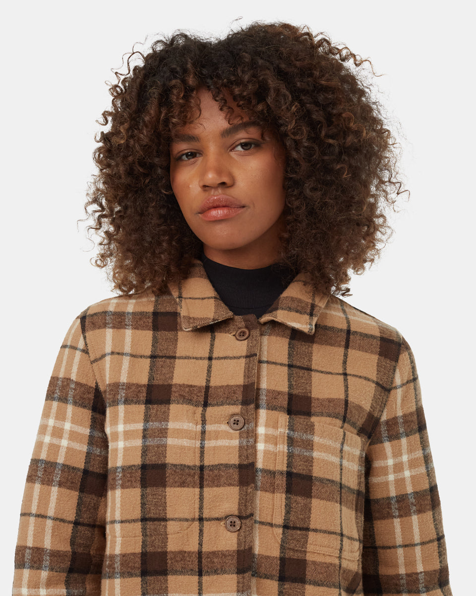 Tentree Women's Flannel Utility Jacket