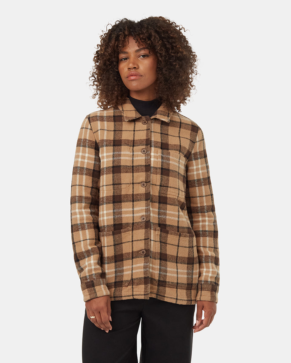 Tentree Women's Flannel Utility Jacket