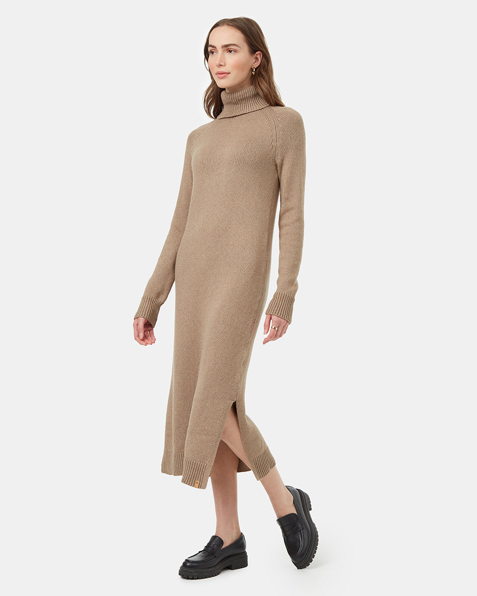 Tentree Women's Highline Turtleneck Maxi Dress