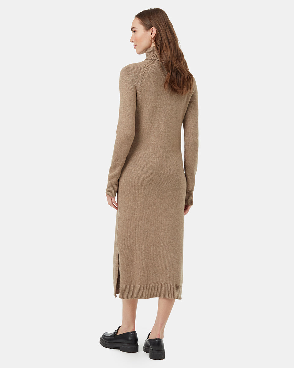 Tentree Women's Highline Turtleneck Maxi Dress