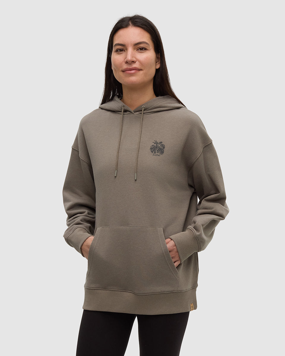 Tentree Women's Amazon Foliage Oversized Hoodie