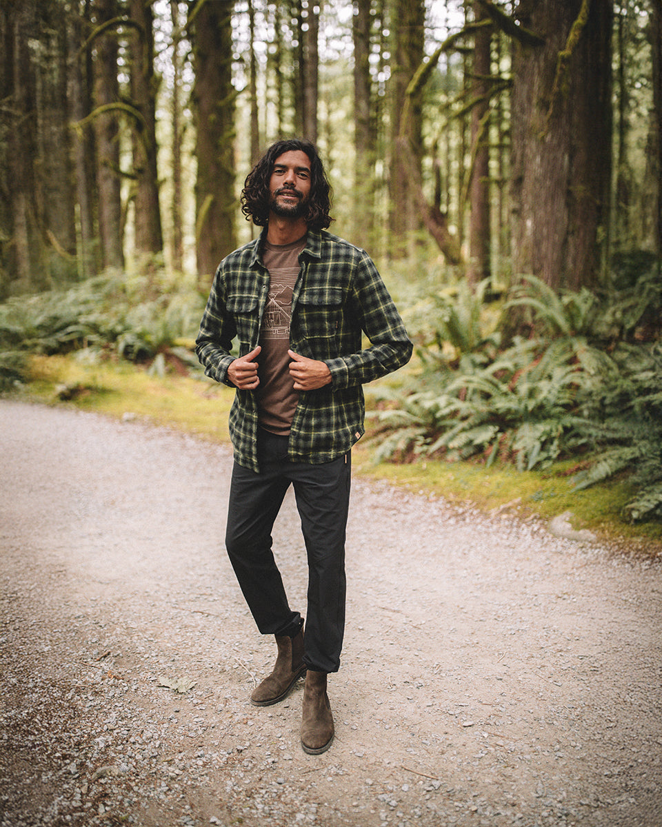 Tentree Men's Kapok Flannel Colville