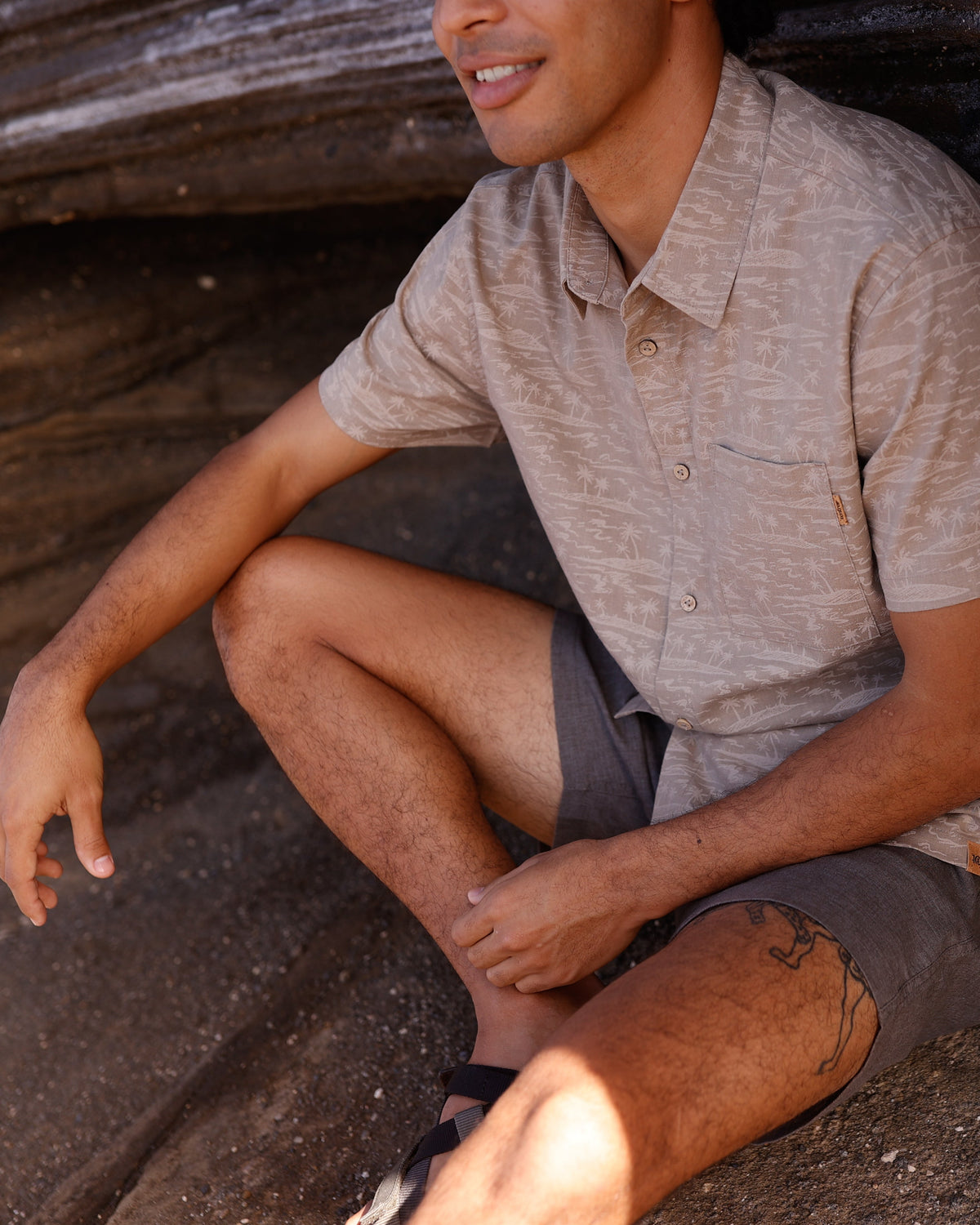 Tentree Men's Redwood Pocket Shirt