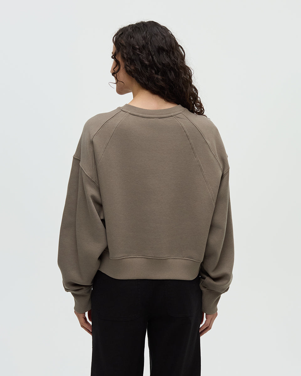 Tentree Women's Bluffs Cropped Crew