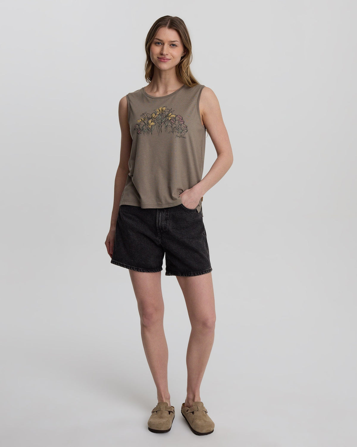 Tentree Women's Lakeside Florals Tank