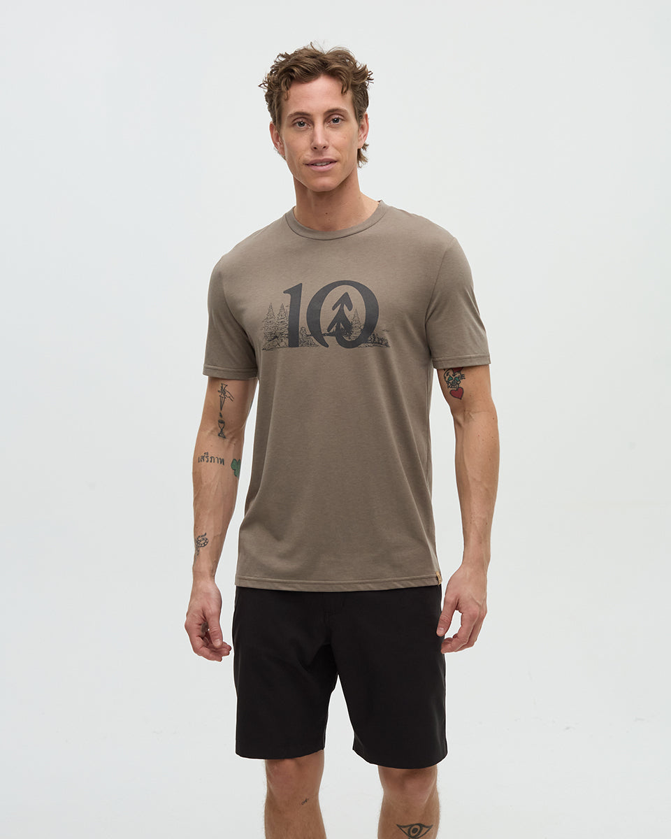 Tentree Men's Lake Life Logo T-Shirt