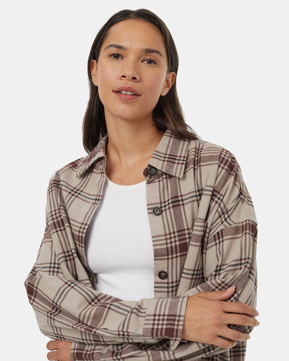 Tentree Women's Fernwood Flannel Shirt