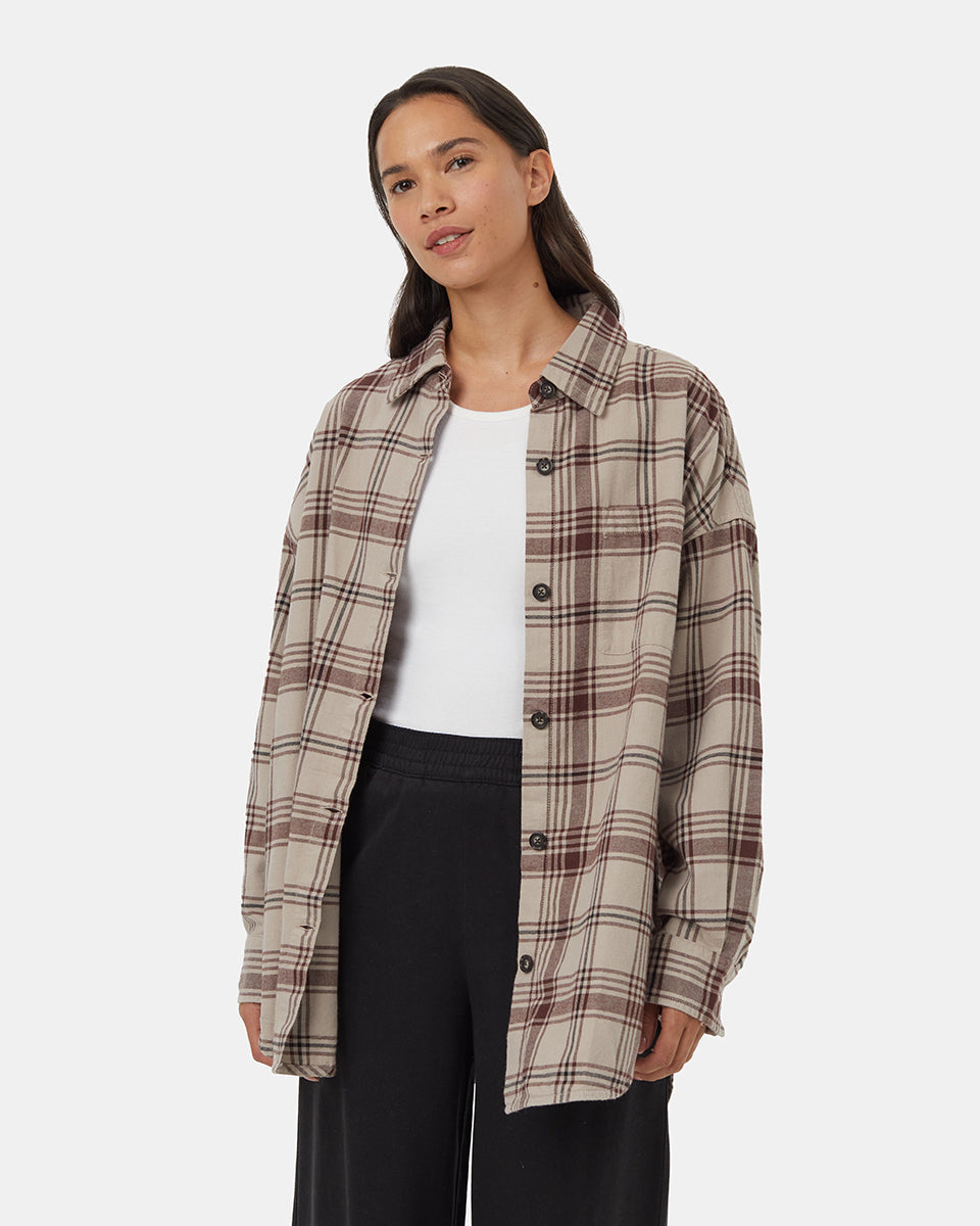 Tentree Women's Fernwood Flannel Shirt