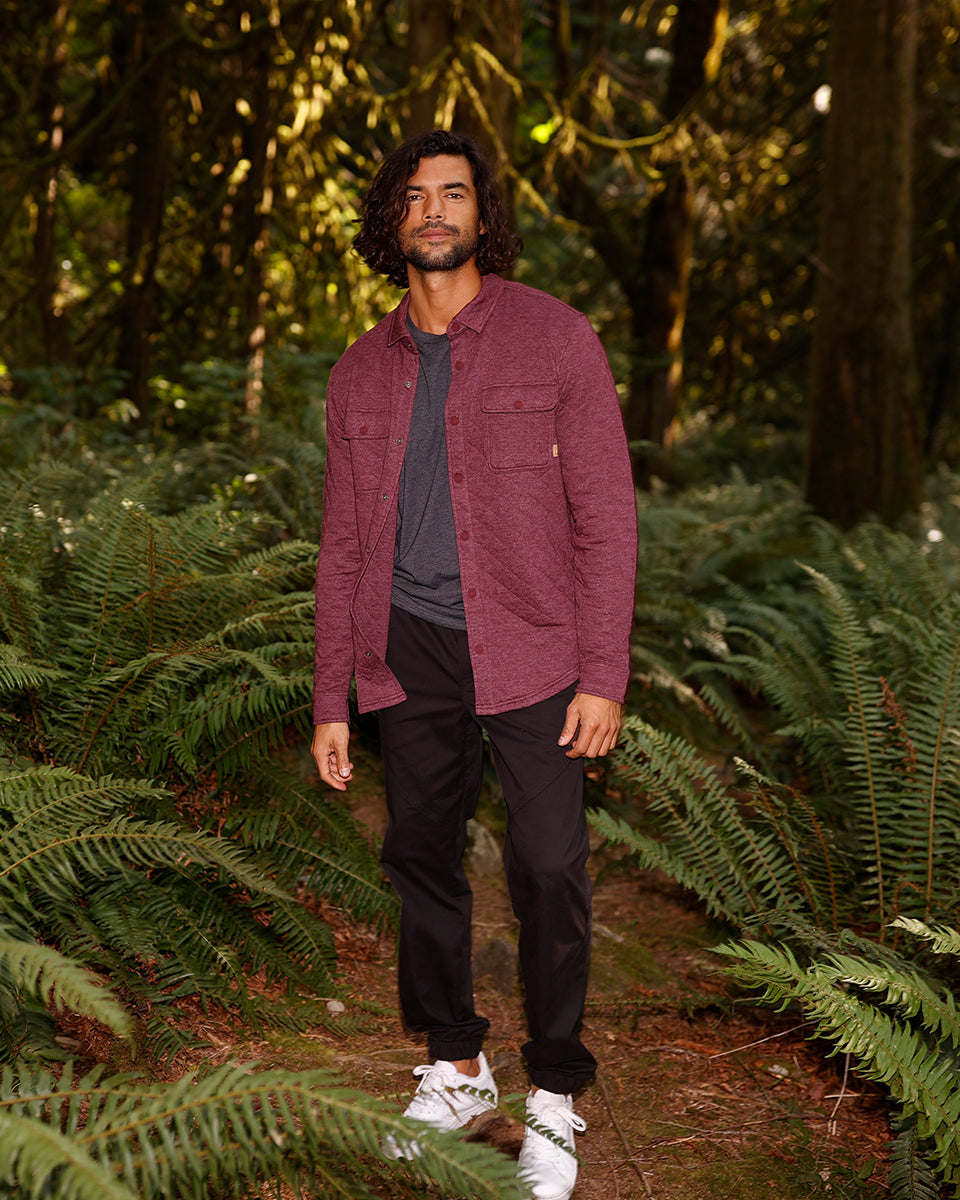 Tentree Men's Quilted Colville Overshirt