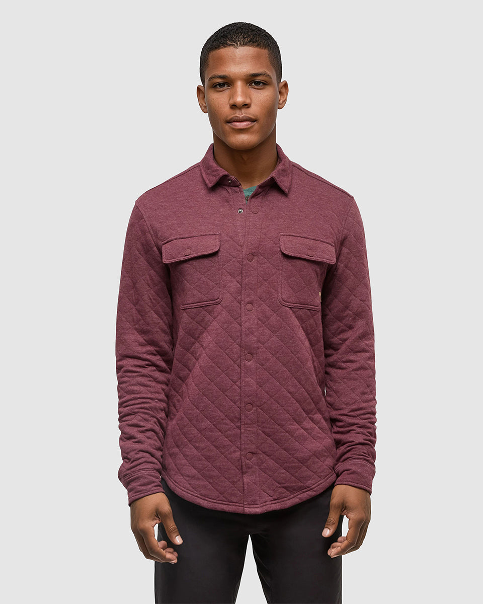 Tentree Men's Quilted Colville Overshirt