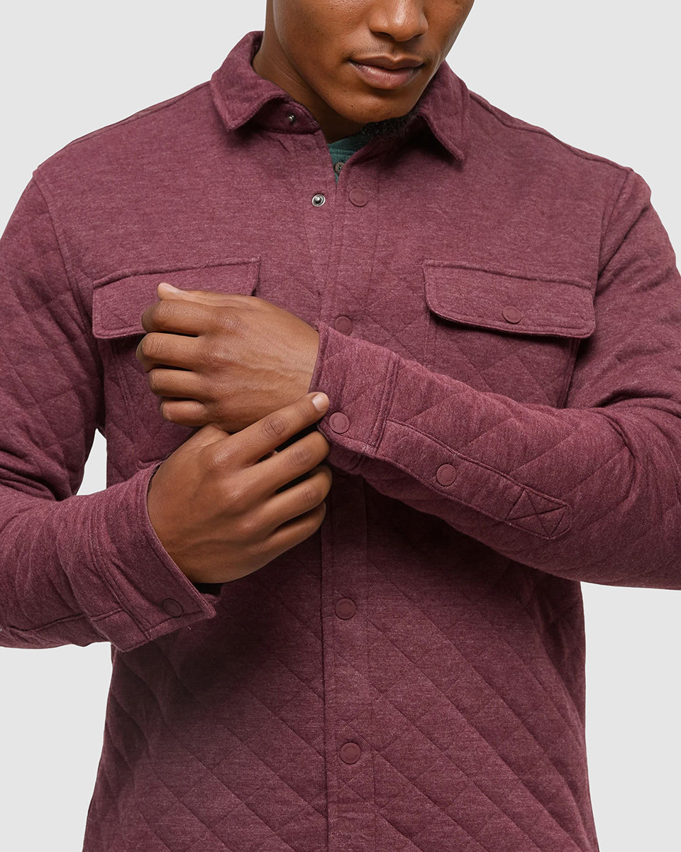 Tentree Men's Quilted Colville Overshirt