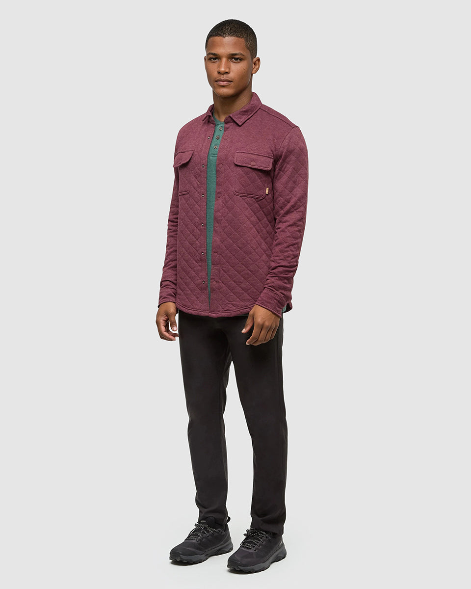 Tentree Men's Quilted Colville Overshirt