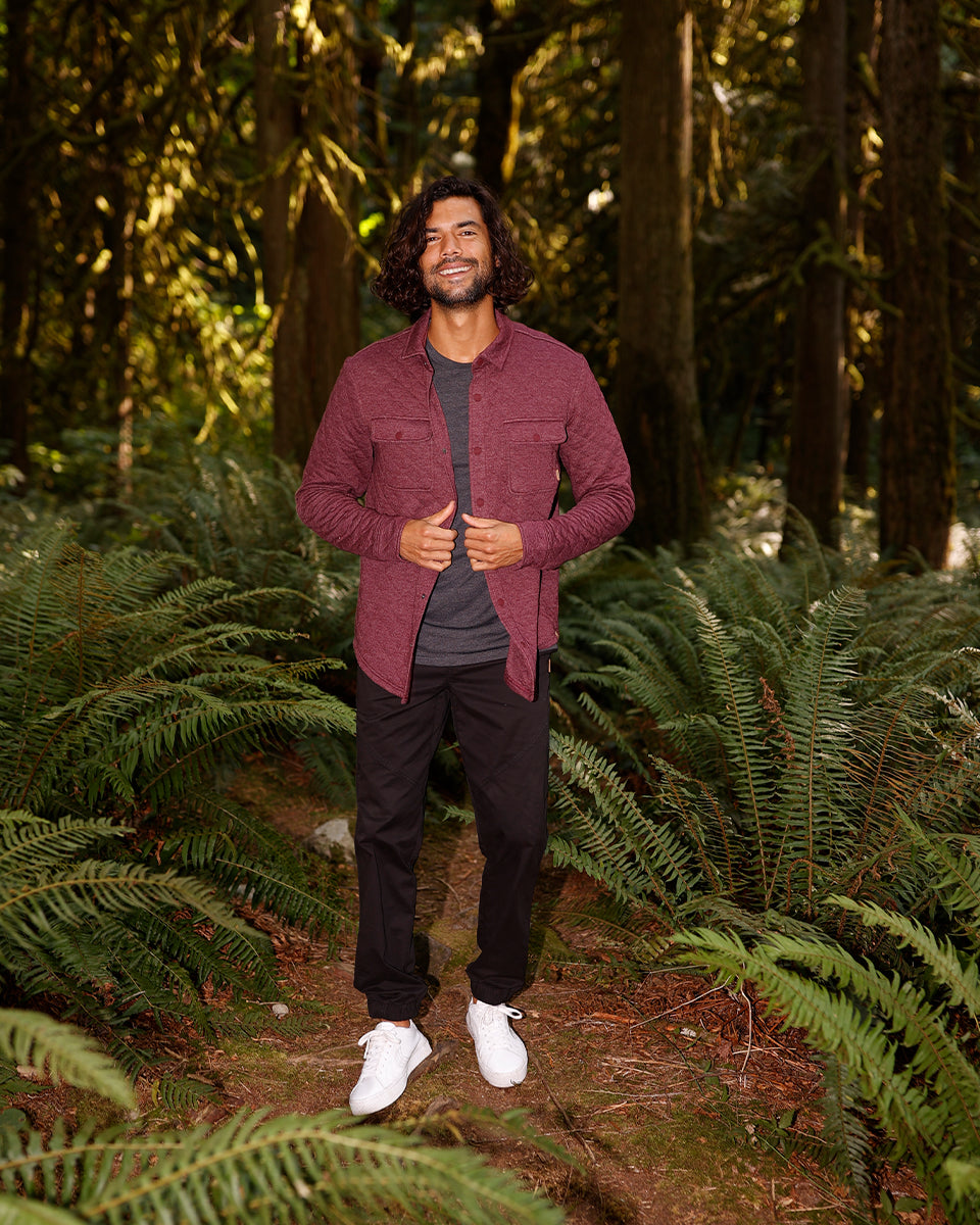 Tentree Men's Quilted Colville Overshirt