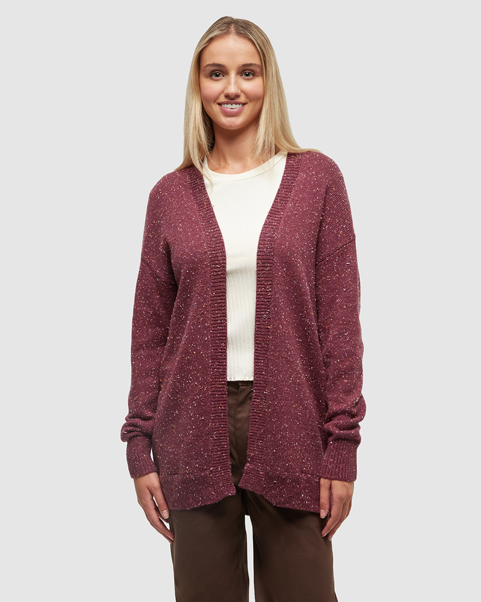 Tentree Women's Prairies Fleck Cardigan