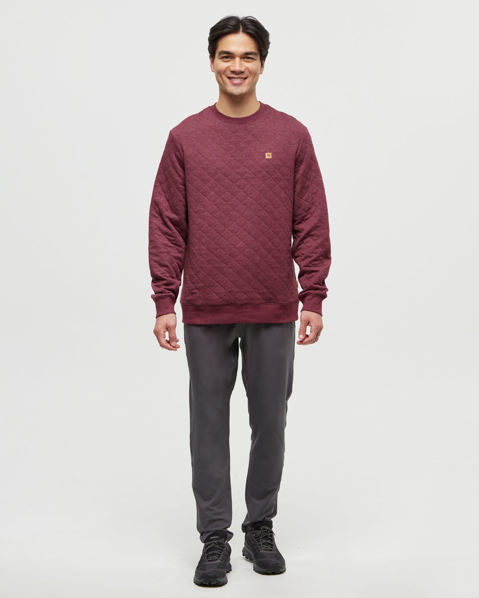 Tentree Men's Quilted Reynard Crew