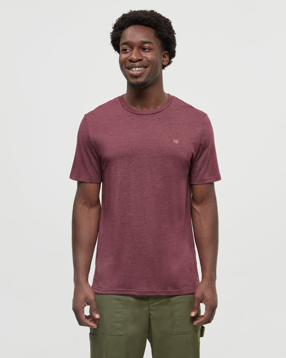 Tentree Men's Embroidered Ten T-Shirt
