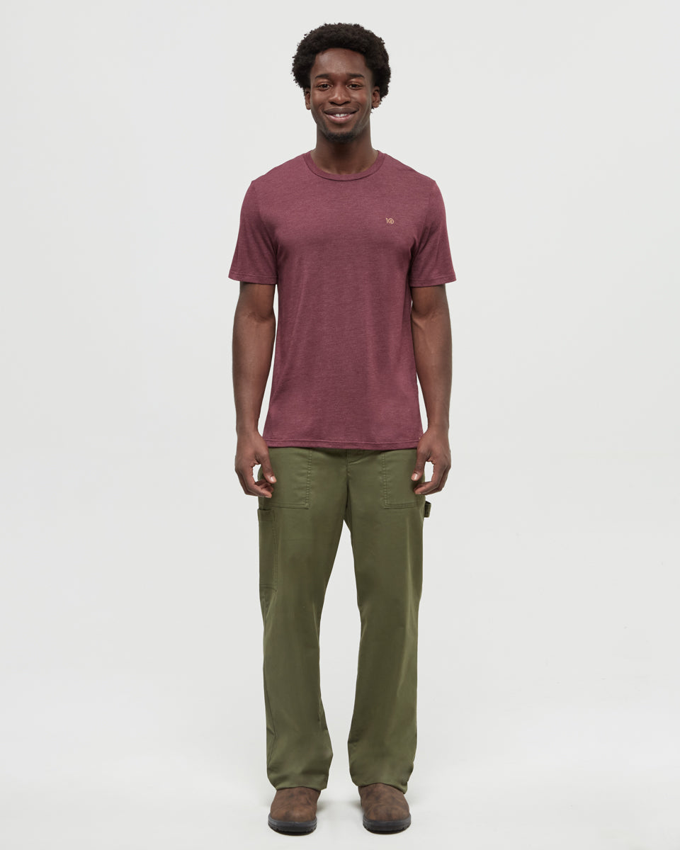 Tentree Men's Embroidered Ten T-Shirt