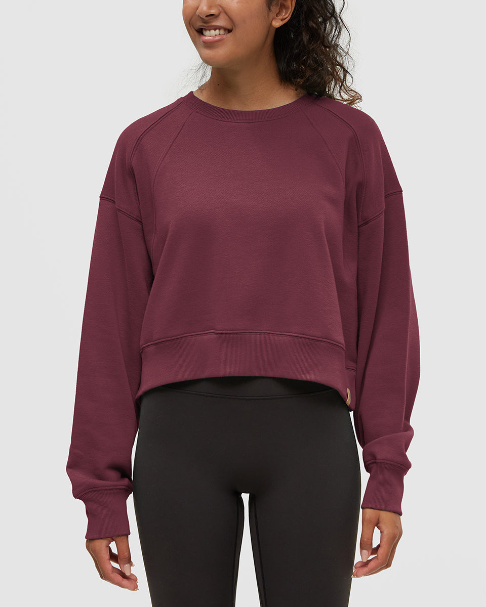 Tentree Women's Bluffs Cropped Crew