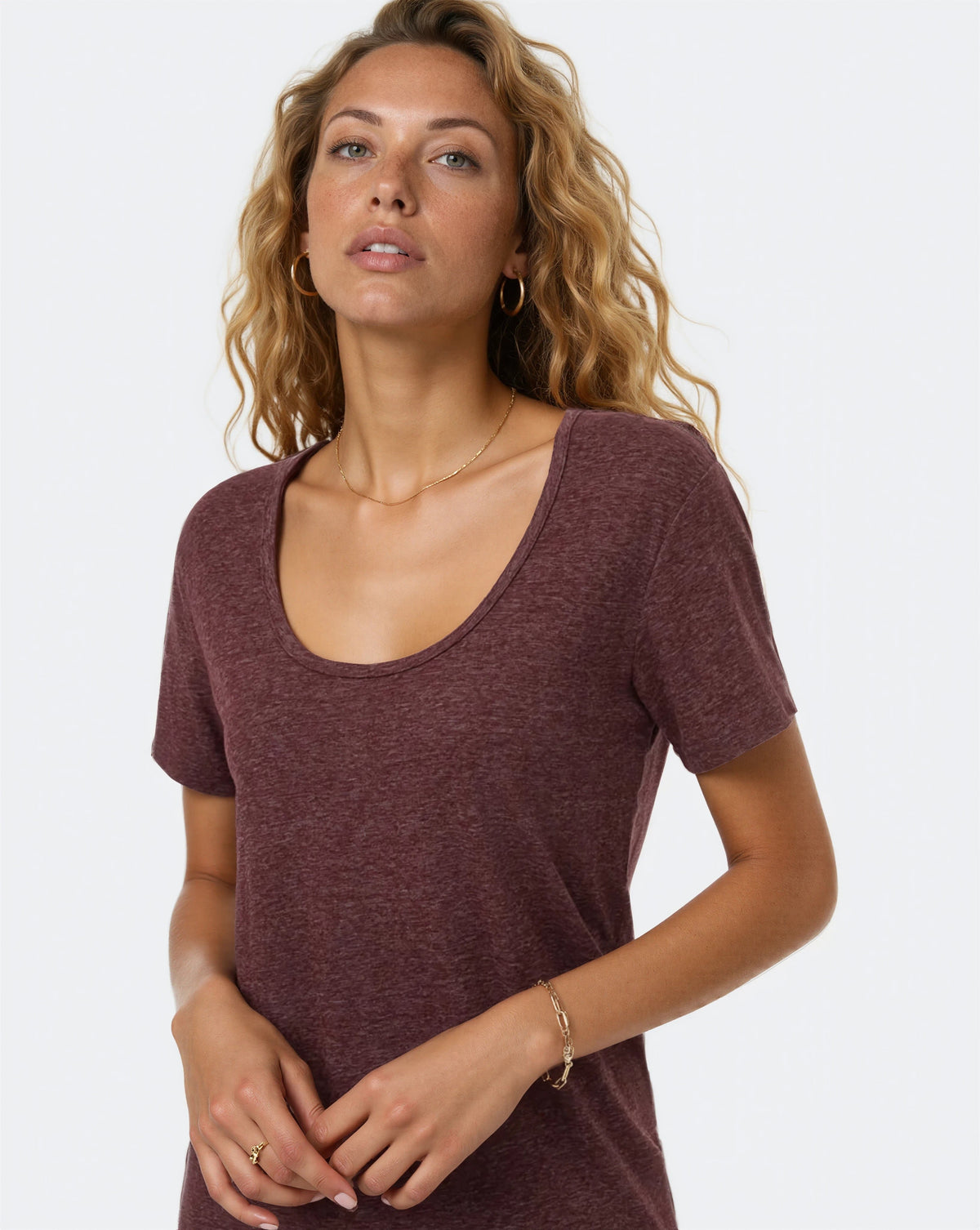 Tentree Women's Hemp Scoop Neck T-Shirt