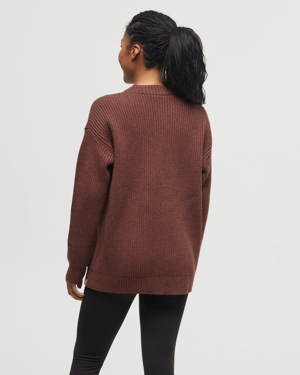 Tentree Women's Highline Oversized Button Cardigan