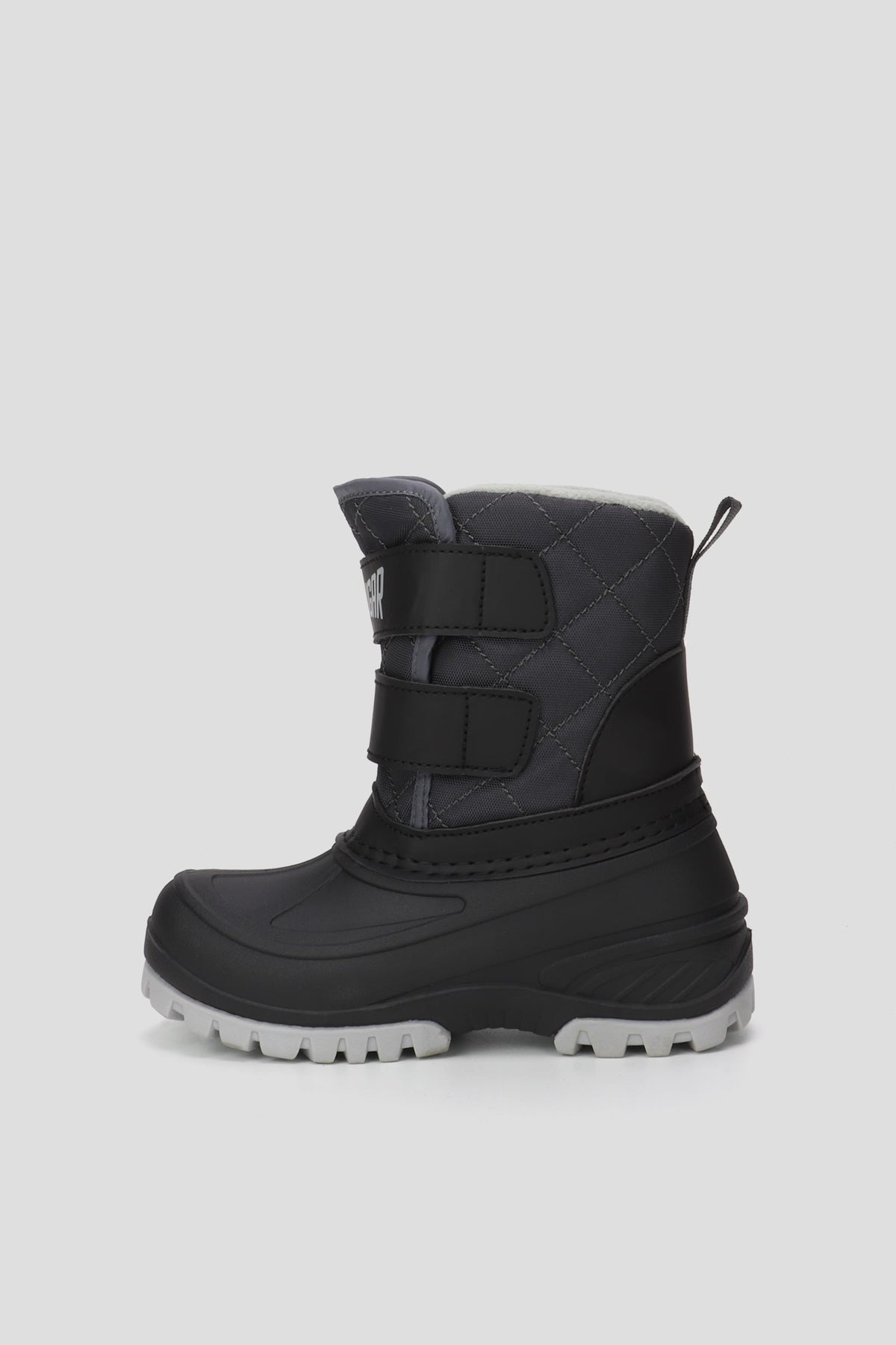 Cougar Kids Velcro Winter Kid Boots Black/Charcoal